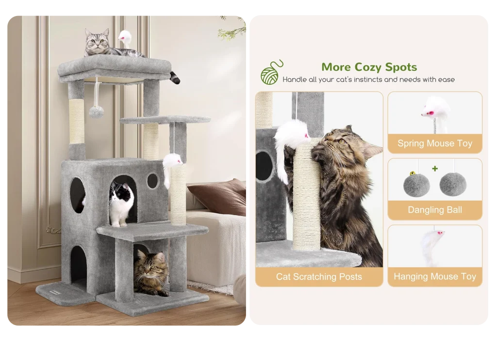 best cat trees for large cats 2024. Globlazer