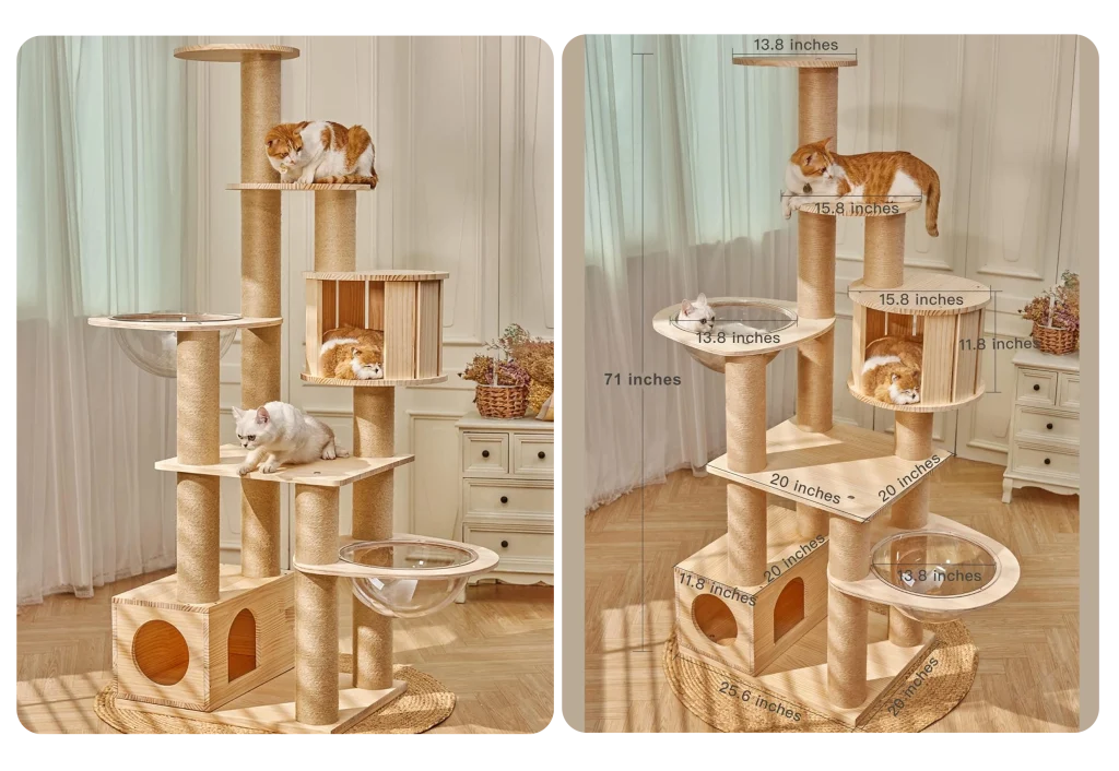 best cat trees for large cats 2024. Lazyworm