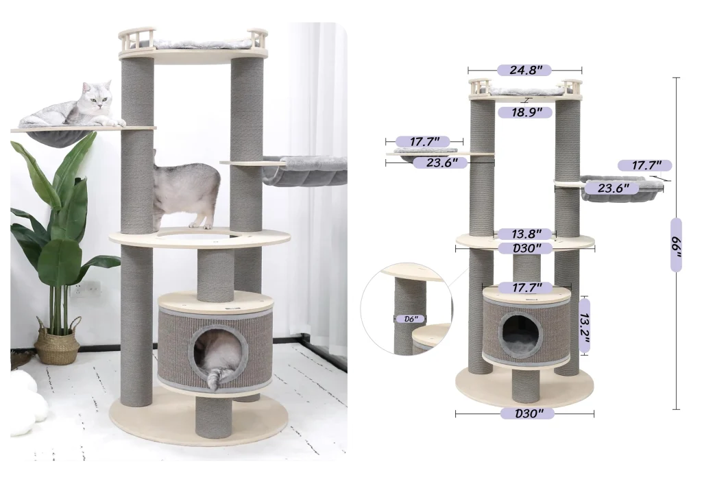 heavy duty cat trees for large cats 2024. Kamaboko